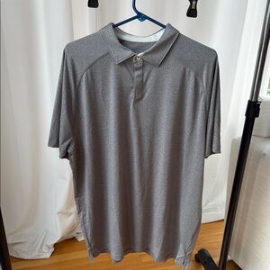 Peter Millar Gray Polo Shirt